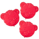 Daniel Tiger Kids Hard Ice Packs (3 PK) -Slim Lightweight Reusable Cooler Packs- Chillers de larga duración Mantén la comida fresca para horas- Leak-Proof para volver a la escuela- BPA Gratis, Food Safe