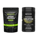 UpNourish Vegan Sport Protein Vanilla y Cretina Micronizada
