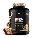 REDCON1 MRE Pan integral de proteínas de alimentos, pan de nuez de plátano - Reemplazo de comida hecho con fuentes de proteínas vegetales y animales, Nutrient y Calorie Dense, azúcar 0g añadido (24 servidos)