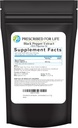 Prescrito para la pólvora de piperina de vida, 95% pólvora de pólvora negra, bots Nutrient Absorption, Gluten Free, Vegan, Non GMO, Natural Antioxidant (2oz / 56g)