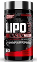 Nutrex Research Lipo-6 Black Ultra Concentrate ← Thermogenic Energizing Fat Burner Suplemento, Aumentar la Pérdida de Peso, Energía > Intenso Enfoque SilencioCapsule, 60Count