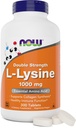 Ahora Alimentos L-Lysine 1000mg - Doble Fuerza - 300 Tabletas - Suplemento de Aminoácidos no GMO (hidrocloruro de lisina)- 1000 mg Tabs - Vegan/Vegetariano