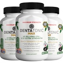 Denta Tonic Max Probiotic Supplement, 40 Billion CFU, 60 cápsulas, apoya la salud oral y digestiva (3)