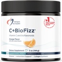 Diseños para la salud C+BioFizz Fizzy Vitamina C Powder High Potency Powder with Bioflavonoids - Immune + Antioxidant Support - Vegan (36 Servings / 144g)