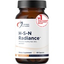 Diseños para la salud H-S-N Radiance - Láminas para el pelo Vitaminas para Mujeres y Hombres - Promover el cabello saludable, elasticidad de la piel " fuertes uñas con vitamina C, biotina, botánica de queratina " (60 cápsulas)