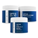 Opti+ Corazón &amp; Vascular Health Bundle - rTG Omega-3, Homocysteine B-Vitamins &amp; D3 K2 Supplement Kit ← Soporta el bienestar cardiovascular y el envejecimiento saludable*