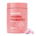 BAKAKOUL Vaginal Probiótico con Prebióticos " Lactobacillus Probiotic Blend pH Balance for Women,Vaginal Health Supplement,Reduce Vaginal Odor " Vaginal Flora,100 Cuenta (Pack of 1)