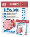 Prolon Longevity Plant Based Protein Powder ← Muscle Synthesis " Repair, Healthy Aging, Boost Performance ¦ Vitamins, Gluten Free, Amino Acids, Antioxidants latitud 25g of Protein  durable Berry, 24 Packets