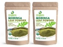 Orgánica Moringa Powder - 35.28 oz Silencioso Pack of 2 ← USDA Organics, Non-GMO, Kosher, Halal, Moringa Olifera Powder - 100% Raw and Natural, por OSR