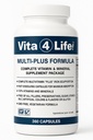 Vita4Life!® Bariatric Multivitamínicos Fórmula TENIDO 483% Iron Support TEN 360 Fast-Absorbing Capsules TEN Complejo de vitamina B completo para pacientes de bypass gástricos " tolerantes hechos en EE.UU.