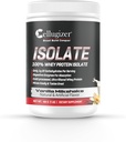 Cellugizer 100% Whey Isolate 1lb, Vainilla I 25g Protein, Digesting rápido I 0g Sugar, Baja Carb