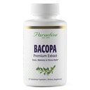 Extracto de Bacopa paradisiaco, vegano, no GMO, libre de gluten, 60 cápsulas