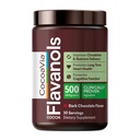 CocoaVia Cocoa Flavanols 500mg – Heart and Brain Support, High Flavanol Cocoa Extract, Boosts Nitric Oxide, Blood Circulation and Memory, Preworkout, Vegan, Gluten-Free, Dark Chocolate, 30-Day