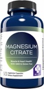 MD. Citrato de magnesio de vida 250 mg – 90 cápsulas – Suplemento de alto grado de absorción de magnesio – cápsulas fáciles de cambiar para el músculo, el nervio, el corazón, el sueño y el hueso