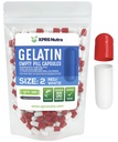 XPRS Nutra Size 2 Empty Capsules - 100 Conde Empty Gelatin Capsules - Pills DIY Capsule Filling - Pure Bovine Pill Gel Caps for Do-It-youself Supplements (Red/White)