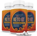 Laboratorios Justificados (3 Pack Keto GT Keto Píldoras 1275MG Nueva &amp; Mejorada Fórmula Contiene Apple Vinagre Vinagre Virgen Extra Aceite de Oliva Powder Green Tea Leaf 180 Cápsulas