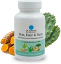 Dr. Robaina Skin Care Solution - Skin, Hair & Nails Capsules - Immune Support - 60 cápsulas de suplemento dietético