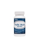 GNC Folic Acid 800mcg ← Asistencia Desarrollo Fetal Saludable ← Requerido para la formación adecuada de la célula de sangre roja ← Fórmula Vegetariana