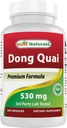 Mejores Naturales Dong Quai 530 mg 180 cápsulas