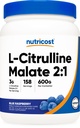 Nutricost L-Citrulline Malate 2:1 (600 gramos) (Blue Raspberry)