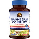 Vitalitown Magnesium Complex Suplemento TENIDO 300mg Elemental Mag ANTE Magnesium Citrate Glycinate Taurate Malate ANTE No Gluten, 90 Vegan Magnesio Capsules para Bone Brain Heart