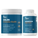 Dr. Tobias Colon Todos los días Salud &amp; Magnesium Bisglycinate - Confort Digestivo y soporte para la salud muscular, vegano, no GMO