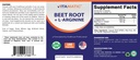 Vitamatic Beet Root + L-Arginine Capsules – 1000 mg L-Arginine HCl & 250 mg Beet Root Extract – Nitric Oxide Support, Heart & Circulation Health – 180 Veg Capsules – Non-GMO, Made in USA