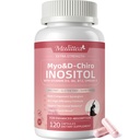 Myo-Inositol & D-Chiro Inositol Supplement for Women, 14-in-1 Liposomal Inositol with Folic Acid,Omega-3 & Multivitamin for Hormone Balance, Support Ovarian, Skin & Mood, 120 Vegan Capsules