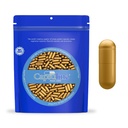 Capsuline Size 0 - Colored Gold Empty Gelatin Capsules - 1000 Count - Empty Gel Pill Capsules - DIY Pure Bovine Pill Capsule Filling - Empty Caps - Kosher y Halal Certified