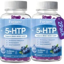 5-HTP Gummies 200mg with Same & Vitamin B6 – Blueberry Flavor, 5-HTP Plus S-Adenosyl Methionine for Mood Support, Sleep Support, Relaxation – Non-GMO, Gluten Free, 3rd Party Tested 120 Gummies