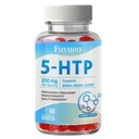 5-HTP Gummies 200mg with Same & B6-5-Hydroxytryptophan Plus S-Adenosyl-L-Methionine for Mood & Sleep Support - Lime, Non-GMO, Gluten Free, 3rd Party Tested - 60 Count