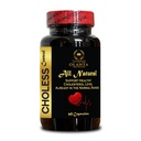 Choless Control Formula with Niacin Guggul Policosanol Garlic Cayenne & Plant Sterols for Support of Cholesterol Levels Already in Normal Range 1 Bottle 60 Capsules