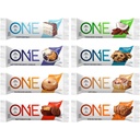 ONE Protein Bars, Sampler Variety Pack, Gluten Free with 20g Protein and 1g Sugar, Pantry Staples, 2.12 oz (8 Count)