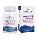 Nordic Naturals Mujer Multivitamina Extra Strength - Skin, Hair, Energy, & Bone Support - Suplemento de inmunidad - 20 Nutrientes esenciales - 60 Tabletas - 30 Serviciones