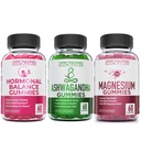 Atlantis Nutrición Equilibrio hormonal para mujeres " PMS Gummies + Ashwagandha Gummies + Magnesium Gummies