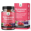 Suplemento completo de la menopausia herbal para las mujeres - Multibenefit Menopause Ease Saldo hormonal para las mujeres para los suecos nocturnos Mood y Más con Dong Quai Vitex Chaste Berry y Black Cohosh - Mini Caps