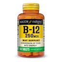 Vitaminas Mason Vitamina B 12 250mcg Tablas