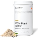 Momentous Vegan Protein Powder - 20 g Plant-Based Protein - NSF Certified for Sport - Gluten-Free - Non-GMO - 22 Servings for Essential Everyday Use - Vanilla