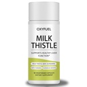 oxyfuel Milk Thistle Liver Detox & Colon Cleanse Capsules，90 Capsules（1Pc）