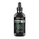 Vitamina B3 Niacinamida Líquida - Forma no Flush de B3 Niacina - Vitamina Conveniente B3 Niacinamida gotas para Mujer y Hombre - Fácil de Tragar 2oz (60ml)