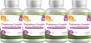 Zahler Magnesio Complejo Magnesio sinérgico Blend, soporta el hueso, el corazón, el nervio y la salud muscular, 240 cápsulas.