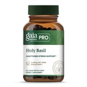 GAIA HERBS PRO Holy Basil - Stress Support Supplement - Contains Organic Holy Basil Leaf - Vegan, Gluten-Free & Soy-Free - 60 Liquid Phyto-Caps (60 Servings)