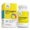 Terry Naturally Adrenaplex - Adrenal Gland Function Supplement - Glandular Support with Vitamins C & B6 - Dietary Supplement to Support Healthy Adrenal Function - 60 Capsules