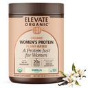 Women’s Plant Protein Powder, Vanilla, Pea Protein with KSM-66 Ashwagandha®, Organic SRI-81™ Shatavari & Acti Veda™ (20g Protein)