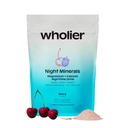 Magnesium Glycinate, Tart Cherry Juice, Chelated Calcium. Bebida Nocturna Calma. Soporte natural para el sueño, estrés + relajación. Minerales nocturnos. (30 Serviciones)