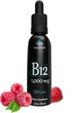 B12 1,000 mcg, 2oz 120 Servings, Raspberry Flavor, Methylcobalamin Sublingual Drops