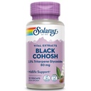 SOLARAY Black Cohosh Root Extract 80 mg  One Daily Womens Health &amp; Menopause Support Suplemento No-GMO, Vegan &amp; Lab Verified ← 30 VegCaps