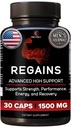 HGH Suplementos para hombres y mujeres - Regains Starter Pack, Natural Anabolic Muscle Growth Building GH & Human Growth Hormone for Hombre, Muscle Builder for Men, Muscle Recovery Supplement, 30 Protein Pills