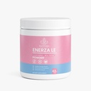Enerza LE Energy Powder Lychee Splash | Sugar Free Drink Mix with Green Tea Extract, L-Theanine | Electrolytes & B Vitamins, 140g