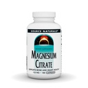 Fuente Natural Citrato de magnesio, soporta el hueso y la salud cardíaca* 133 mg - 180 cápsulas